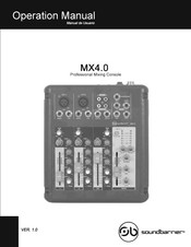 Soundbarrier MX4.0 Manual De Usuario