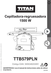 Titan TTB579PLN Manual De Instrucciones