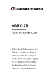 Conceptronic ABBY17B Guía De Instalación Rápida