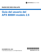 Motorola Solutions APX 8000H Guia Del Usuario