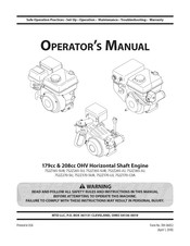 MTD 752Z365-SUB Manual Del Operador
