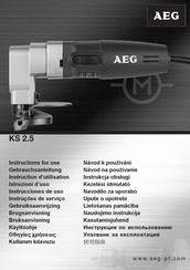 AEG KS 2.5 Instrucciones De Uso