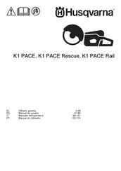 Husqvarna K1 PACE Rail Manual De Usuario