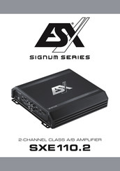 ESX Signum Serie Manual De Instrucciones