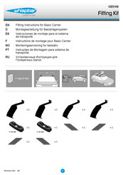 Whispbar K854W Instrucciones De Montaje