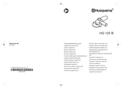 Husqvarna HG 125 B Manual Original