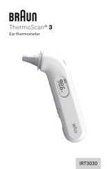 Braun ThermoScan 3 Manual