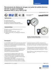 WIKA IntelliTHERM TGT73.100 Hoja Técnica