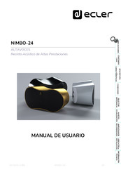 Ecler NIMBO-24 Manual De Usuario