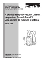 Makita DVC261 Manual De Instrucciones