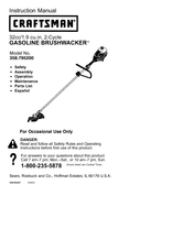 Craftsman BRUSHWACKER 358.795200 Manual De Instrucciones