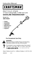 Craftsman WEEDWACKER 358.745501 Manual De Instrucciones