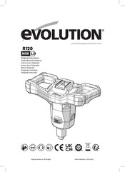 Evolution 087-0001B Instrucciones Originales