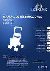 Mobiclinic COLISEO Manual De Instrucciones