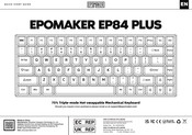 Epomaker EP84 PLUS Guia De Inicio Rapido