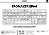 Epomaker EP64 Guia De Inicio Rapido