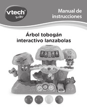 VTech Arbol tobogan interactivo lanzabolas Manual De Instrucciones