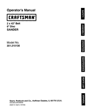 Craftsman 351.215130 Manual Del Usuario