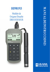 Hanna Instruments HI98193-web Manual De Instrucciones