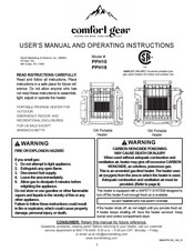 World Marketing of America Comfort Gear PPH18 Manual De Instrucciones