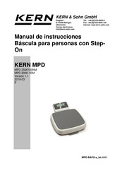 KERN MPD 250K100NM Manual De Instrucciones