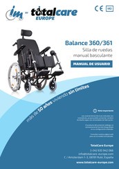 TotalCare Europe im Balance 361 Manual De Usuario