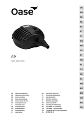 Oase FP 1500 Instrucciones De Uso
