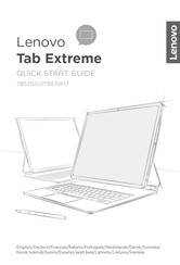 Lenovo Tab Extreme Guia De Inicio Rapido