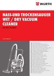 Würth ISS 30-L Traducción Del Manual De Instrucciones De Servicio Original