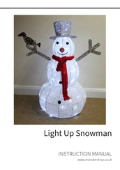 Monster Light Up Snowman Guia Del Usuario