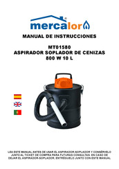 Mercalor MT01580 Manual De Instrucciones