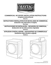 Maytag MDE25PD Instrucciones De Instalación