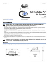 Oneida Air Systems Low-Pro AXD259911 Manual De Instrucciones