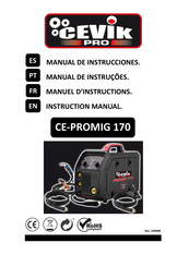 CEVIK PRO CE-PROMIG 170 Manual De Instrucciones