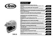 Arai Helmet TOUR-X5 Instrucciones De Uso