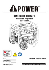 A-iPower 4592016 REV00 Manual Del Propietário