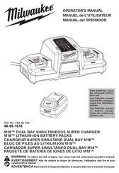 Milwaukee 48-59-1815 Manual Del Operador