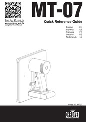 Chauvet Professional MT-07 Guía De Referencia Rápida