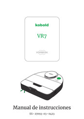 Vorwerk kobold VR7 Manual De Instrucciones