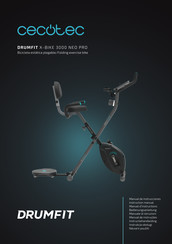 Cecotec DRUMFIT X-BIKE 3000 NEO PRO Manual De Instrucciones