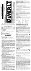 DeWalt DC742 Manual De Instrucciones