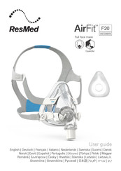 ResMed AirFit F20 Manual Del Usuario