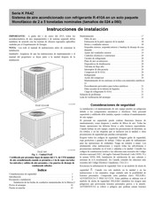 Carrier PA4ZNK024000 Instrucciones De Instalación