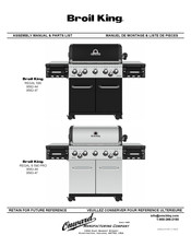 Broil King 9583-44 Manuel De Montage & Liste De Pieces