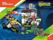 Mega Construx Nickelodeon Teenage Mutant Ninja Turtles FFC63 Manual Del Usuario