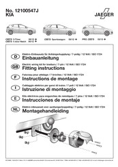 Jaeger 12100547J Instrucciones De Montaje