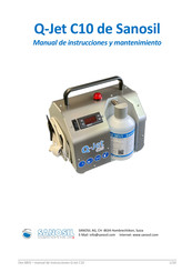 Sanosil Q-Jet C10 Manual De Instrucciones Y Mantenimiento