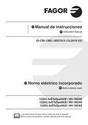 Fagor IO-CBI-1385 Manual De Instrucciones