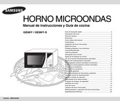 Samsung GE86Y-S Manual De Instrucciones Y Guía De Cocina