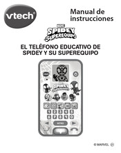 VTech Marvel Spidey Superequipo Manual De Instrucciones